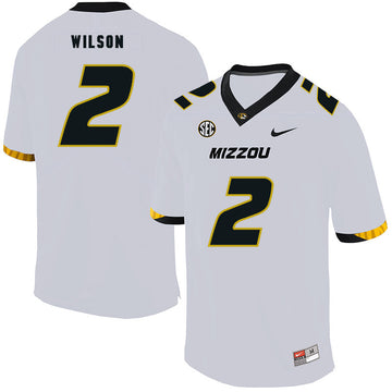 Micah Wilson Missouri Tigers white jersey
