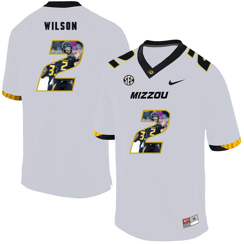 Micah Wilson Missouri Tigers white Fashion jersey