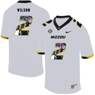 Micah Wilson Missouri Tigers white Fashion jersey