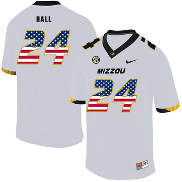 Terez Hall Missouri Tigers white jersey