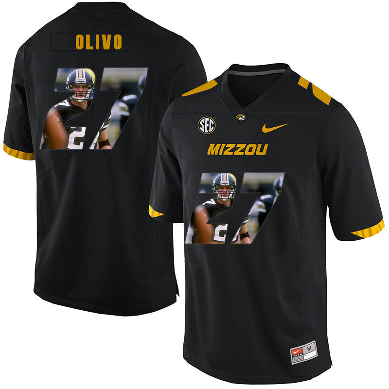 Brock Olivo Missouri Tigers black Fashion jersey