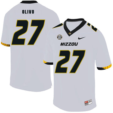 Brock Olivo Missouri Tigers white jersey