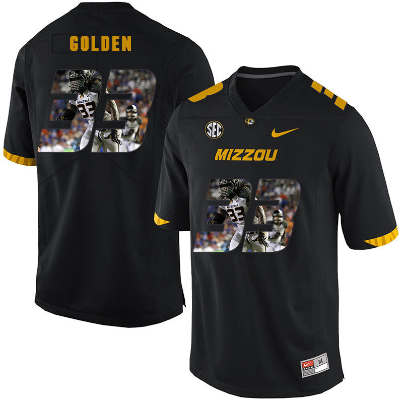 Markus Golden Missouri Tigers black Fashion jersey