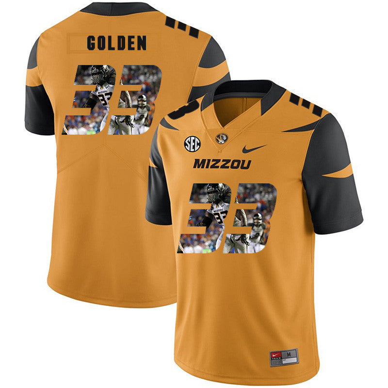 Markus Golden Missouri Tigers gold Fashion jersey