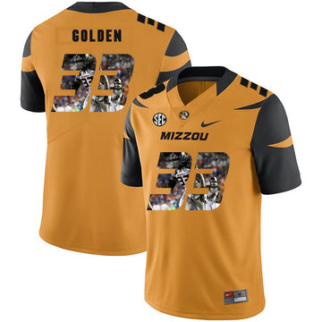 Markus Golden Missouri Tigers gold Fashion jersey