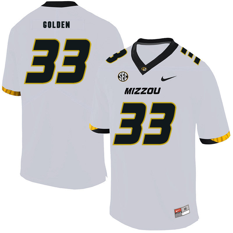 Markus Golden Missouri Tigers white jersey