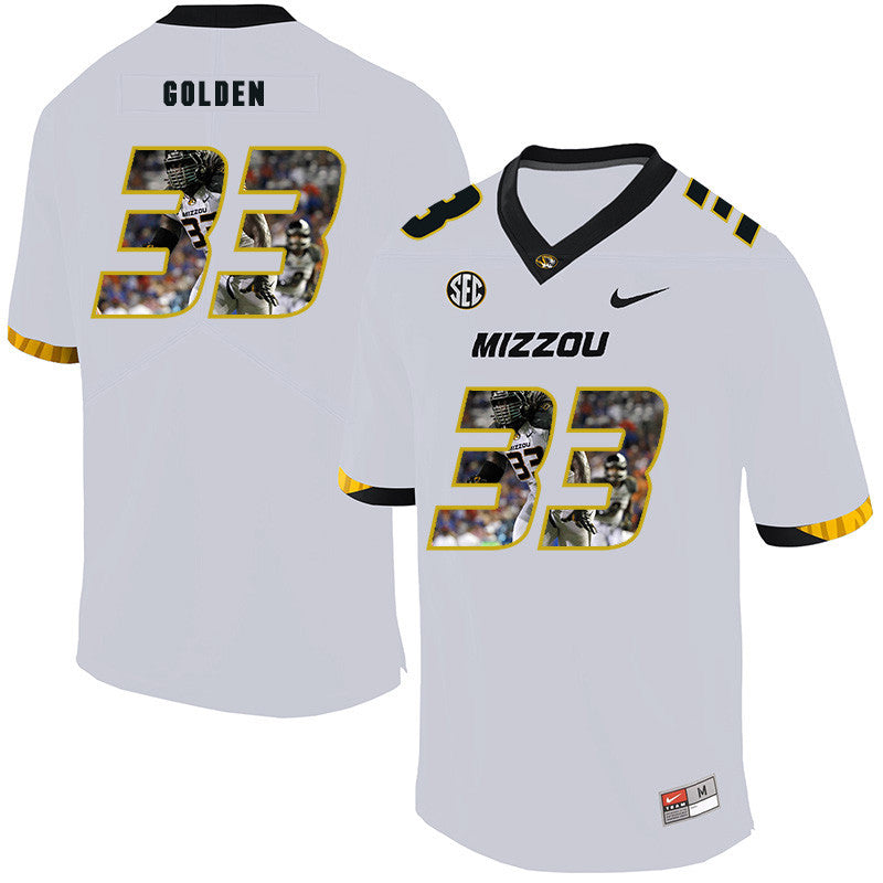 Markus Golden Missouri Tigers white Fashion jersey