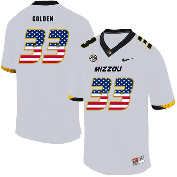 Markus Golden Missouri Tigers white jersey