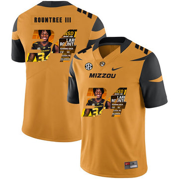 Larry Rountree III Missouri Tigers gold Fashion jersey