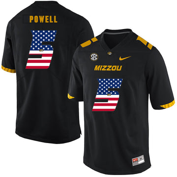 Taylor Powell Missouri Tigers black jersey