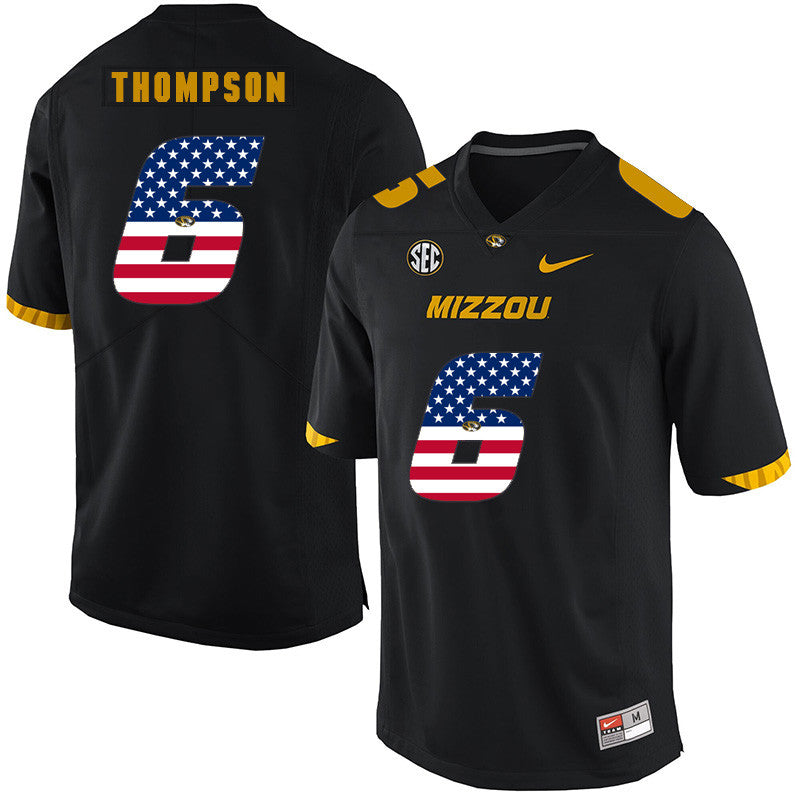Khmari Thompson Missouri Tigers black jersey