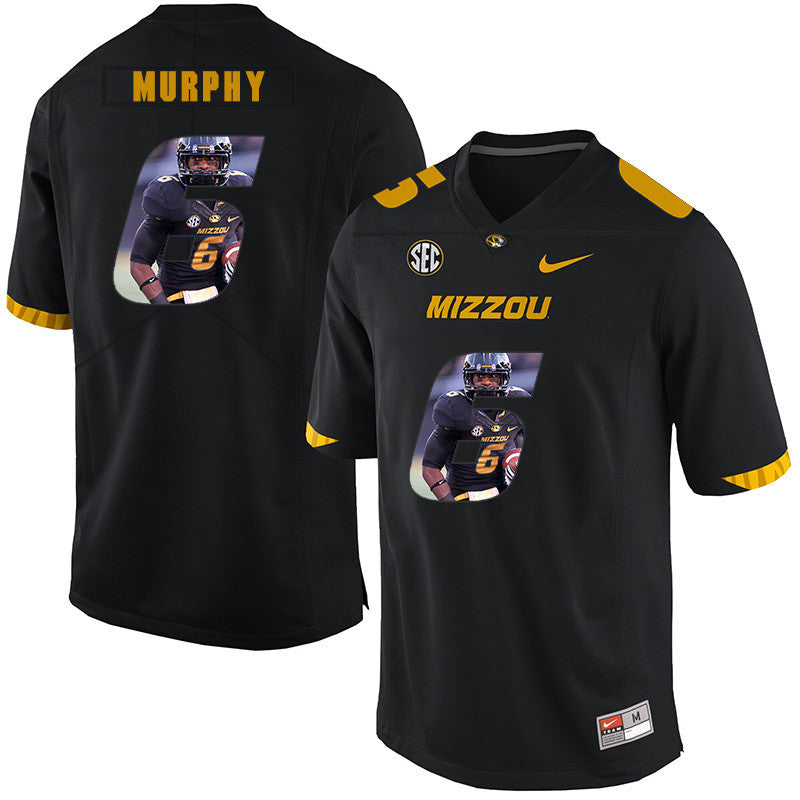 Marcus Murphy III Missouri Tigers black Fashion jersey