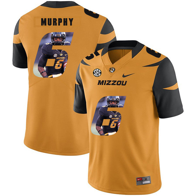 Marcus Murphy III Missouri Tigers gold Fashion jersey
