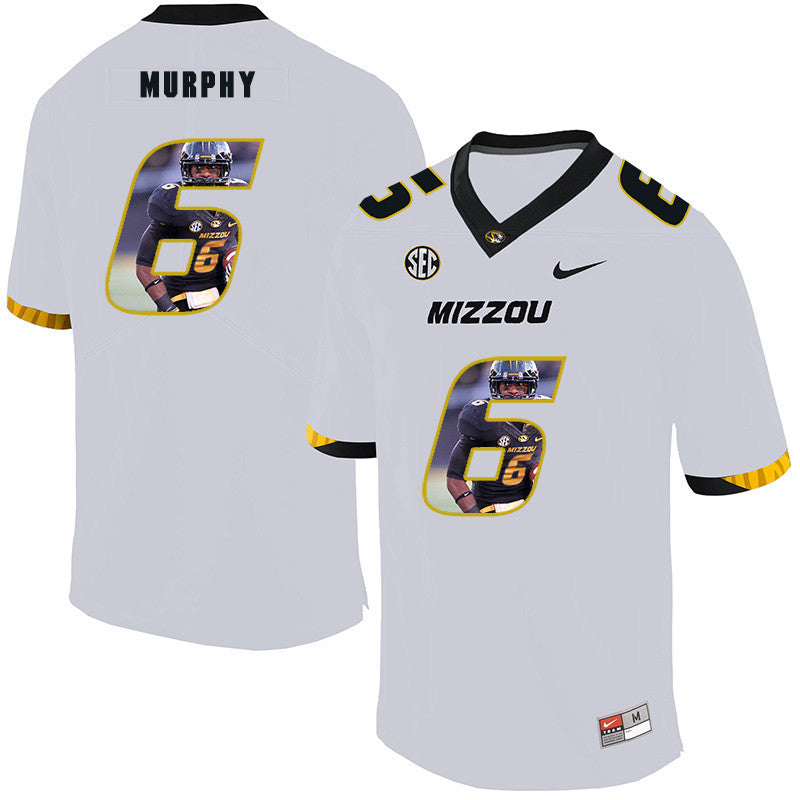 Marcus Murphy III Missouri Tigers white Fashion jersey