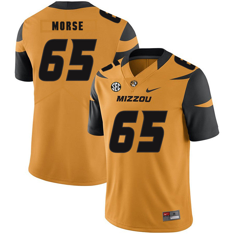 Mitch Morse Missouri Tigers gold jersey