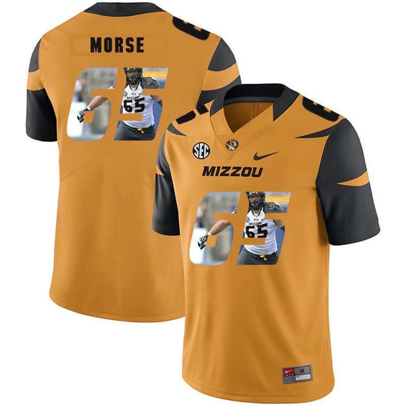 Mitch Morse Missouri Tigers gold Fashion jersey
