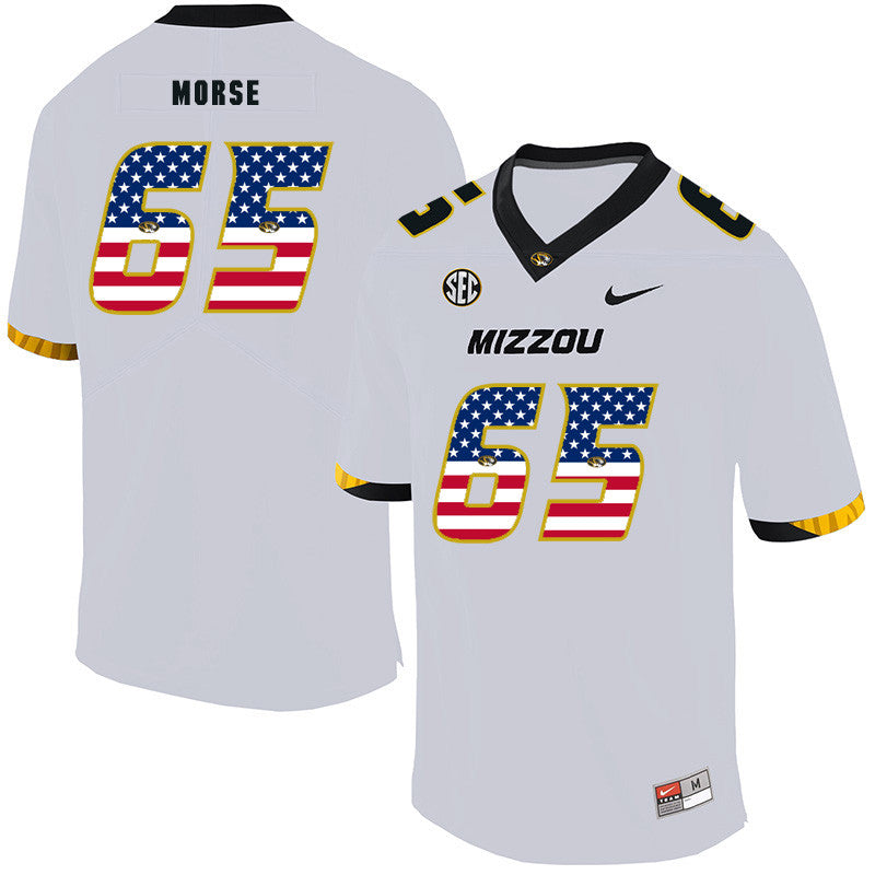 Mitch Morse Missouri Tigers white jersey