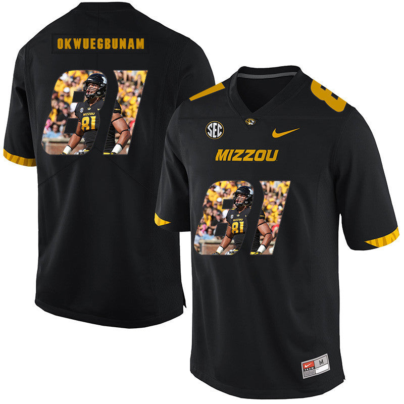 Albert Okwuegbunam Missouri Tigers black Fashion jersey