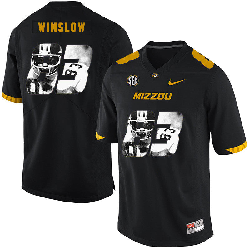 Kellen Winslow Missouri Tigers black Fashion jersey