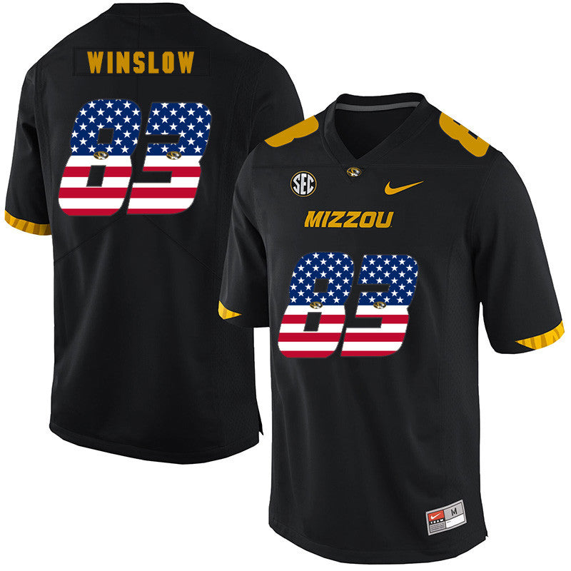 Kellen Winslow Missouri Tigers black jersey