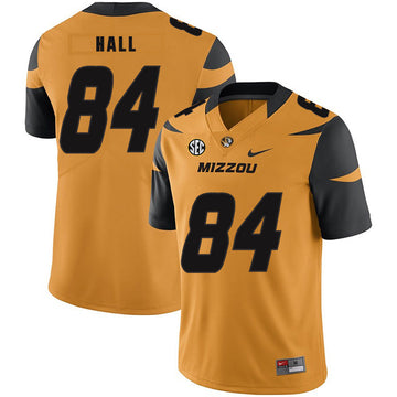 Emanuel Hall Missouri Tigers gold jersey