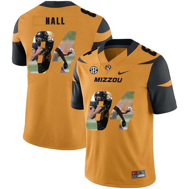 Emanuel Hall Missouri Tigers gold Fashion jersey