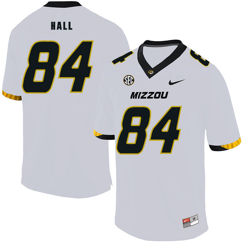 Emanuel Hall Missouri Tigers white jersey