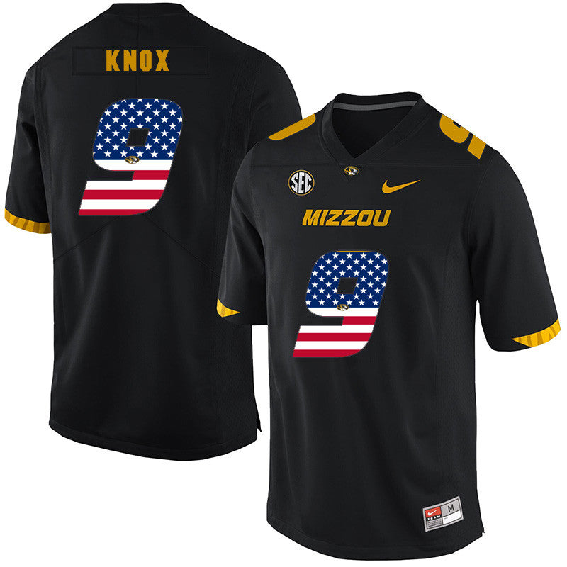 Jalen Knox Missouri Tigers black jersey