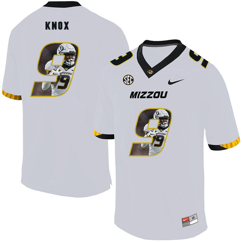 Jalen Knox Missouri Tigers white Fashion jersey