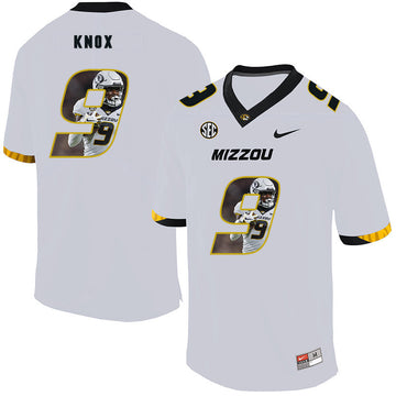 Jalen Knox Missouri Tigers white Fashion jersey