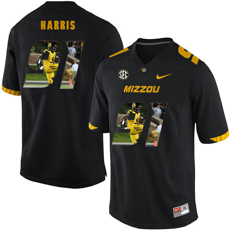 Charles Harris Missouri Tigers black Fashion jersey