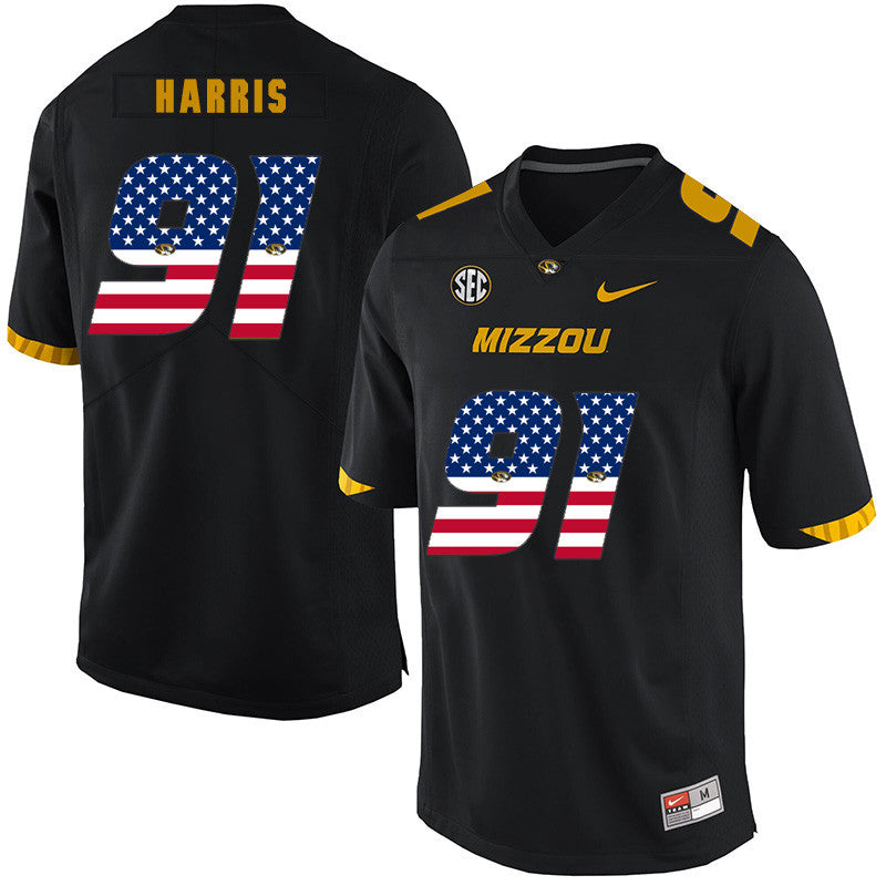Charles Harris Missouri Tigers black jersey