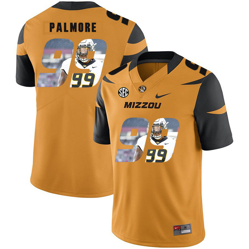 Walter Palmore Missouri Tigers gold Fashion jersey