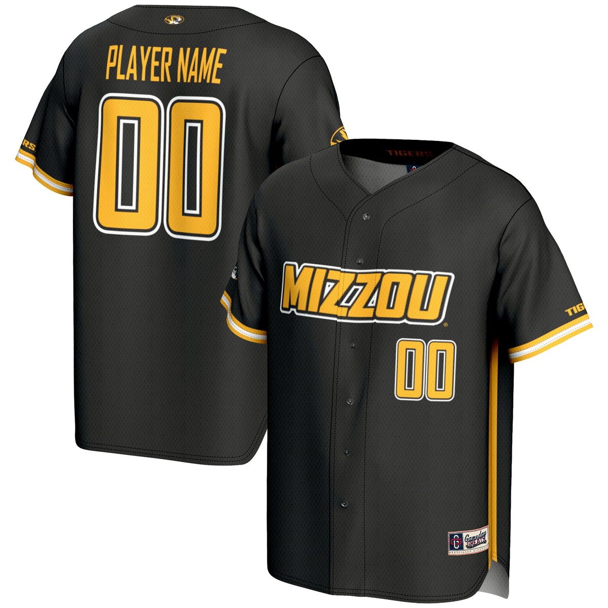 Missouri Tigers black jersey