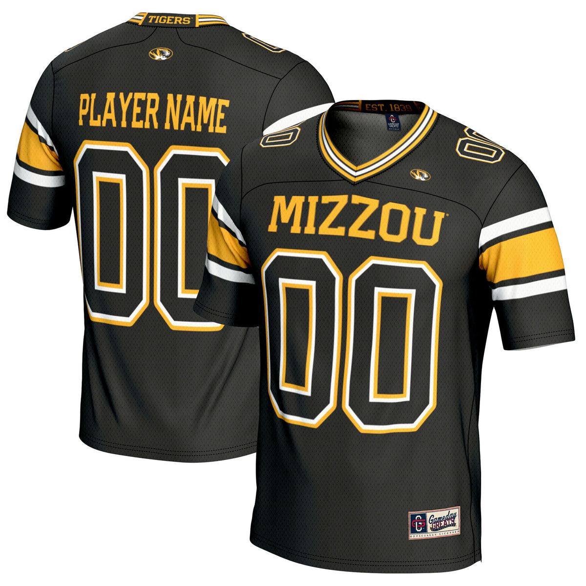 Missouri Tigers black jersey