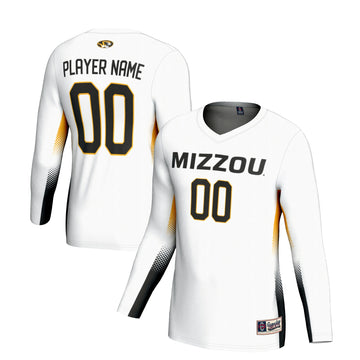 Volleyball Missouri Tigers white jersey