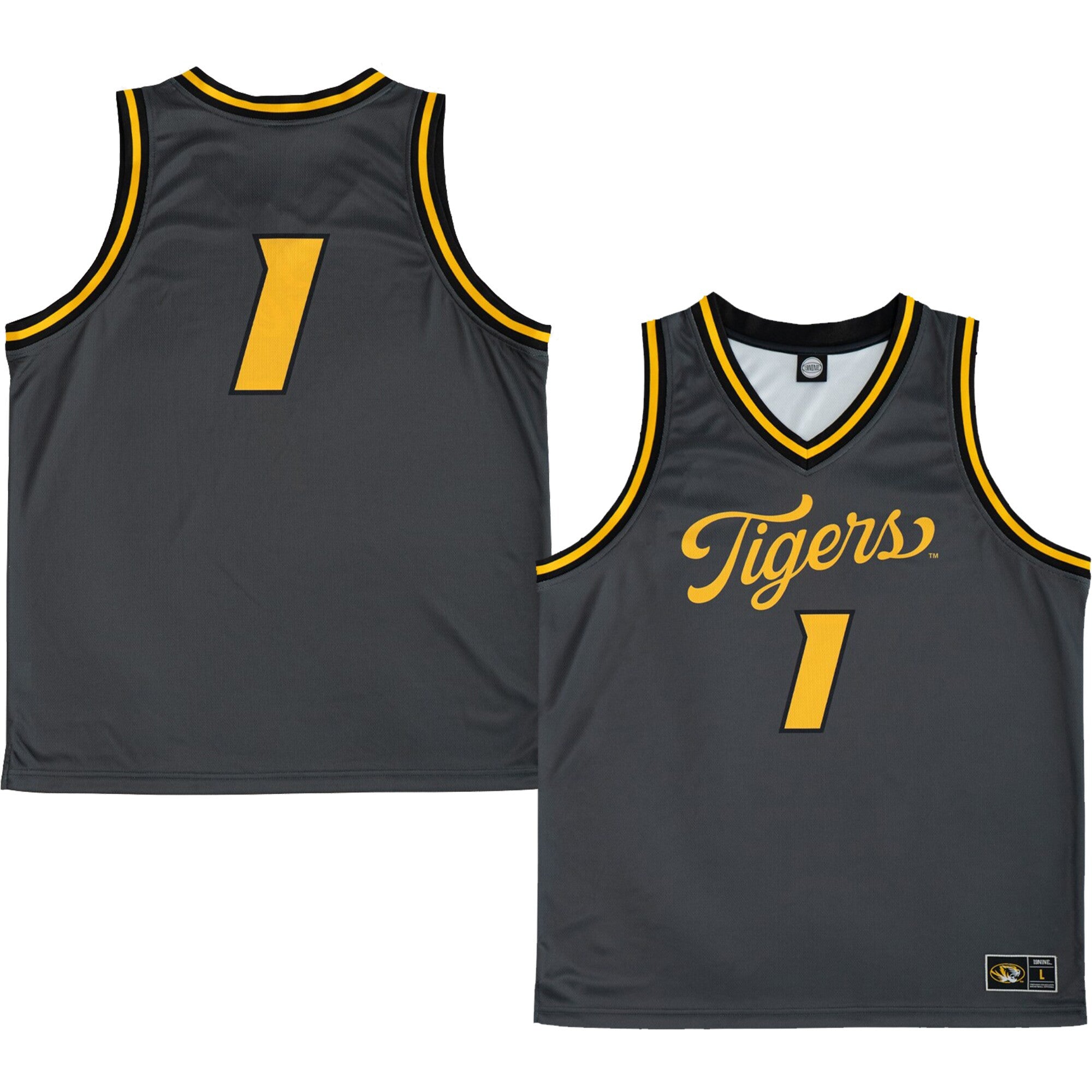 Missouri Tigers anthracite Alternate jersey