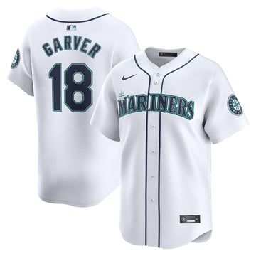 Mitch Garver Seattle Mariners white Limited jersey