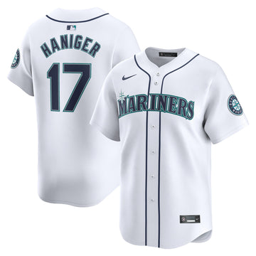 Mitch Haniger Seattle Mariners white Limited jersey