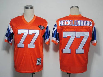 Karl Mecklenburg Denver Broncos orange Throwback jersey