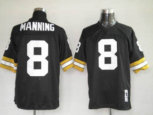 Mitchell Ness Archie Manning New Orleans Saints black Throwback jersey
