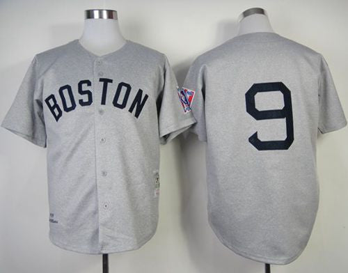 Boston Red Sox grey Throwback jersey