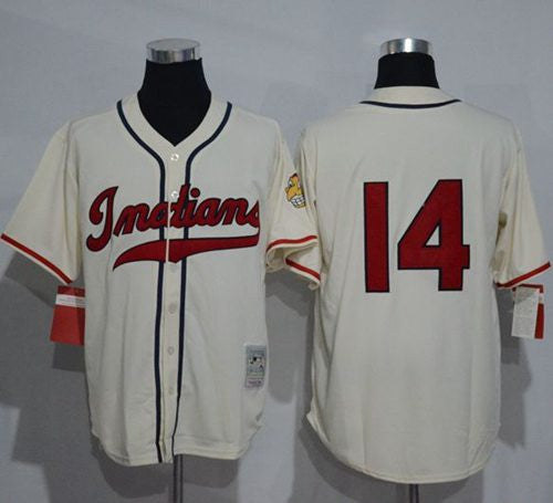 Cleveland Guardians cream Throwback jersey