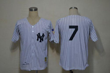New York Yankees white Throwback jersey