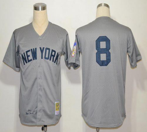 New York Yankees grey Throwback jersey