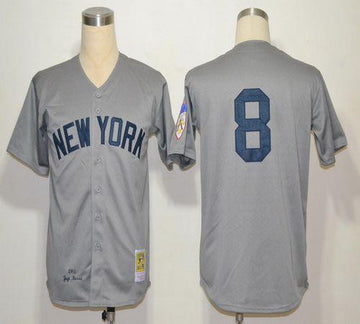 New York Yankees grey Throwback jersey