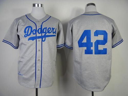 Los Angeles Dodgers grey Throwback jersey