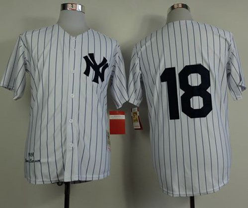 New York Yankees white Throwback jersey