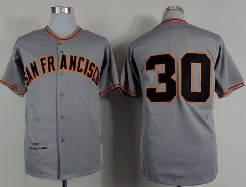 San Francisco Giants grey jersey