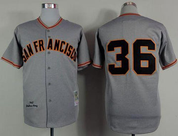 San Francisco Giants grey jersey